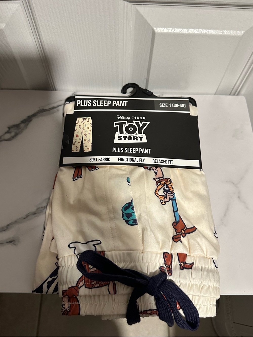 BoxLunch Toy Story Cream Pajama Sleep Pants New with Tags Plus Size Women’s